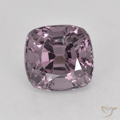 1.56ct 天然 グレーパープル スピネル, クッション, VVS-VS