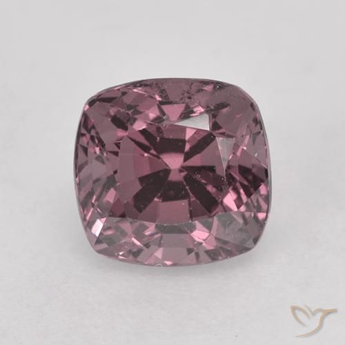 1.49ct 天然 ダークパープル スピネル, クッション, VVS-VS