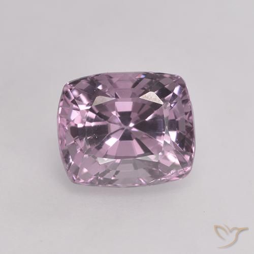 1.59ct 天然 パープルピンク スピネル, クッション, VVS-VS