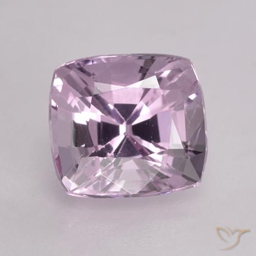 1.53ct 天然 非常に薄い紫 スピネル, クッション, VS