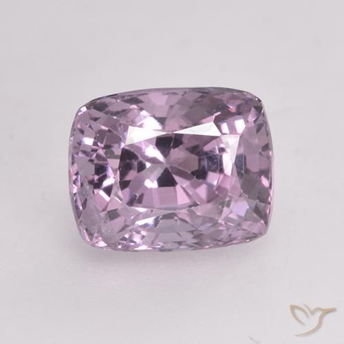 1.53ct 天然 ライトパープル スピネル, クッション, VS