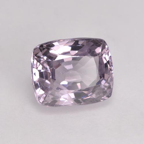 1.93カラットの天然薄いパープルスピネル（7.4×6 mm・クッションカット）