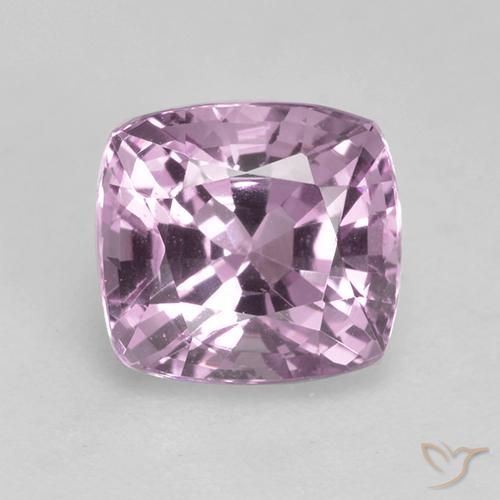 1.62ct 天然 薄いグレーがかったバイオレット スピネル, クッション, VVS-VS