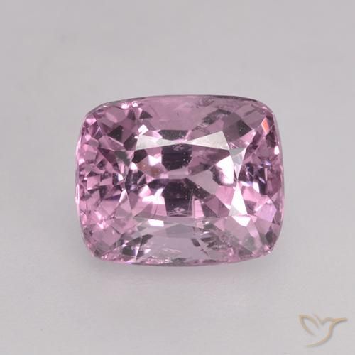 1.49ct 天然 濃いラベンダー スピネル, クッション, VS