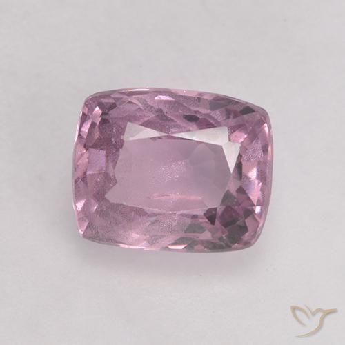 1.41ct 天然 ミディアムパープル スピネル, クッション, VS