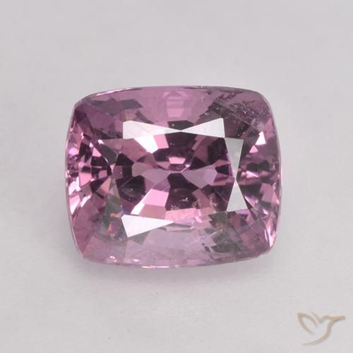 1.64ct 天然 濃いラベンダー スピネル, クッション, VS