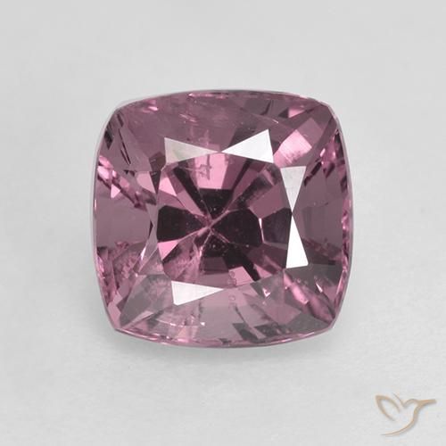 1.69ct 天然 濃いラベンダー スピネル, クッション, VS