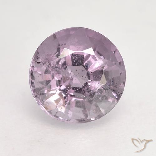 0.60ct 天然 ライトパープル スピネル, ラウンド, VS