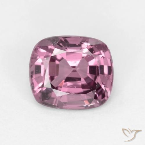 0.83ct 天然 ミディアムパープル スピネル, クッション, VS