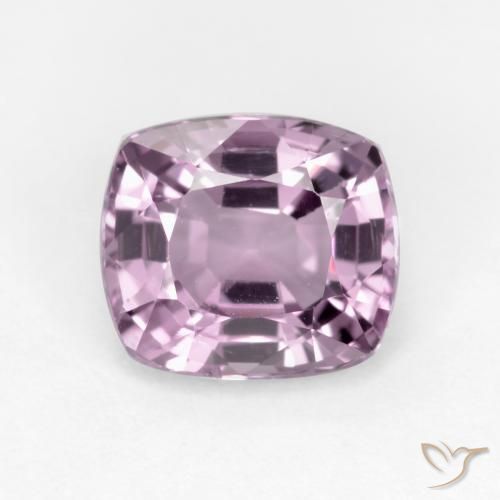 1.25ct 天然 薄いピンクバイオレット スピネル, クッション, VS