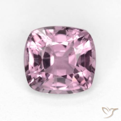 1.33ct 天然 ミディアム薄いパープル スピネル, クッション, VS