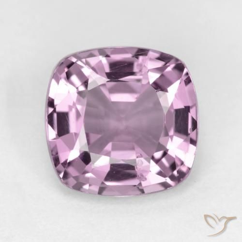 1.12ct 天然 ライトパープル スピネル, クッション, VS