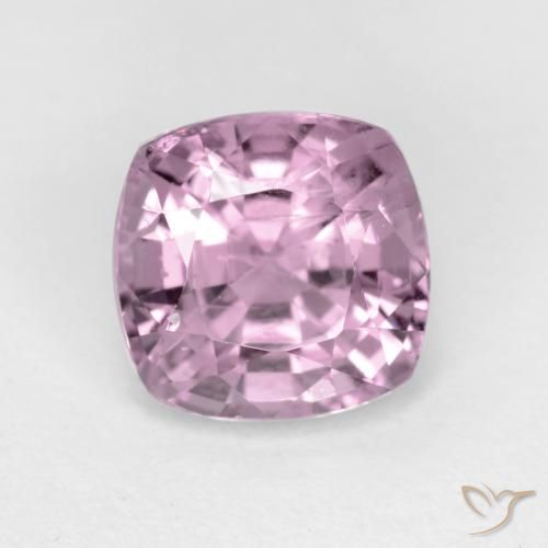 1.30ct 天然 ミディアム薄いパープル スピネル, クッション, VS