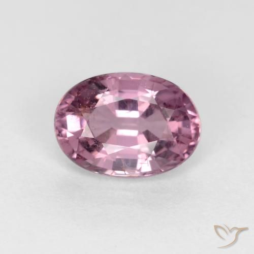 0.59ct 天然 薄い赤みがかった紫 スピネル, 楕円形, VS