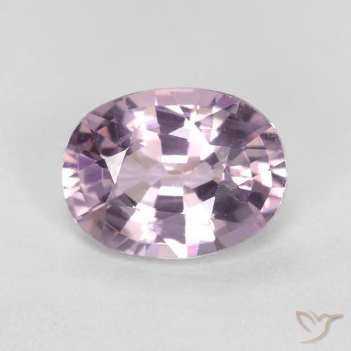 1.11ct 天然 ライトバイオレット スピネル, 楕円形, VVS-VS