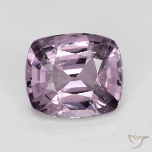 1.03ct 天然 グレーパープル スピネル, クッション, VS
