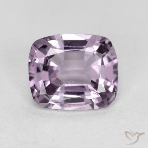 0.90ct 天然 ミディアムバイオレット スピネル, クッション, VS