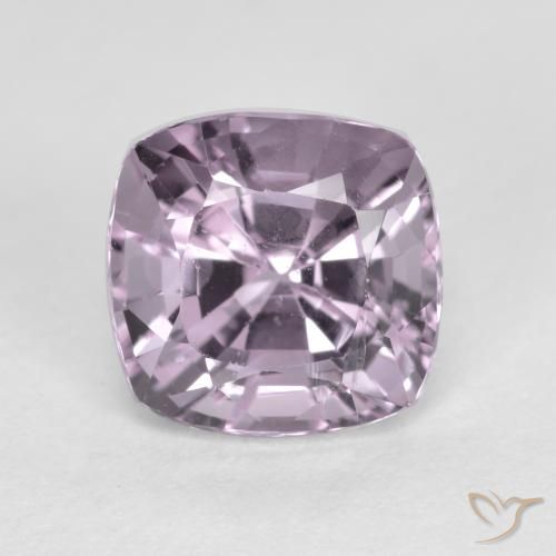 1.24ct 天然 ライトバイオレット スピネル, クッション, VS