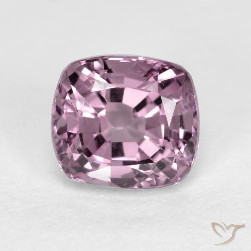 1.08ct 天然 ミディアムパープル スピネル, クッション, VS