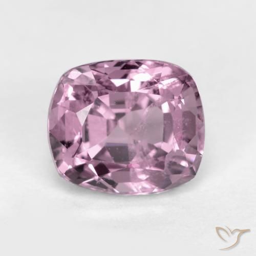 1.35ct 天然 ミディアムパープル スピネル, クッション, VS