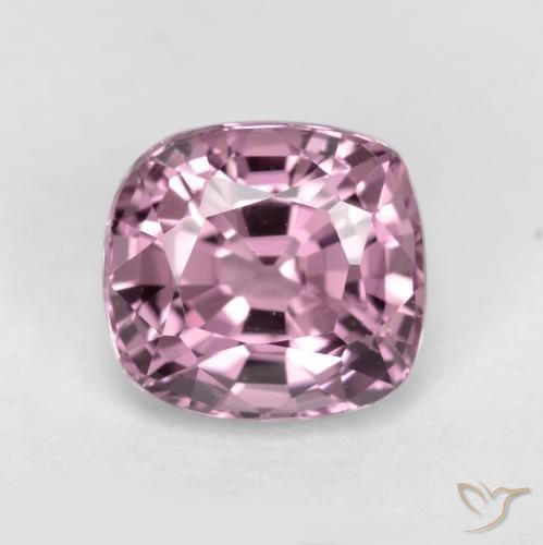 1.30ct 天然 ミディアムパープル スピネル, クッション, VS