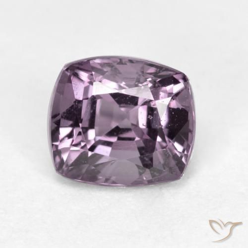0.93ct 天然 グレーパープル スピネル, クッション, VS