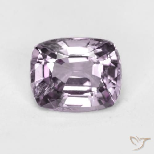 1.12ct 天然 グレーパープル スピネル, クッション, VS