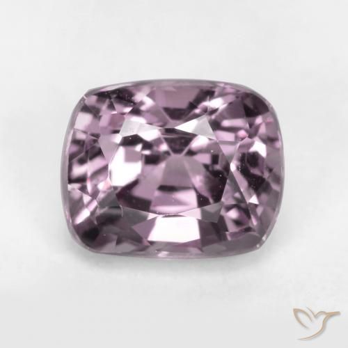 0.79ct 天然 グレーパープル スピネル, クッション, VS