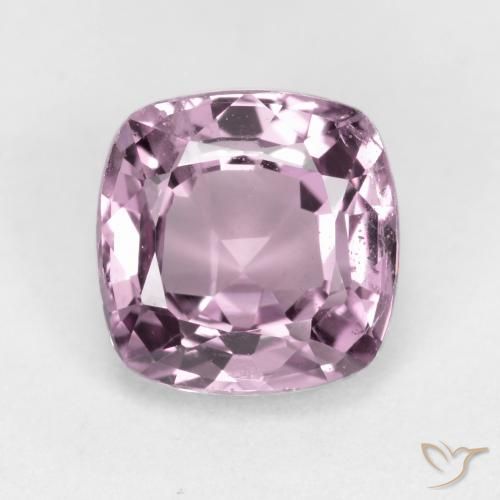 1.39ct 天然 ピンクがかったパープル スピネル, クッション, VS