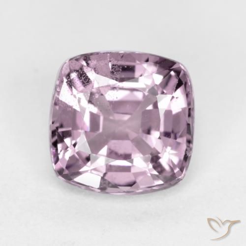 1.16ct 天然 ライトパープル スピネル, クッション, VS