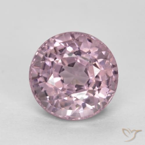 0.75ct 天然 ピンクがかったパープル スピネル, ラウンド, VS-SI