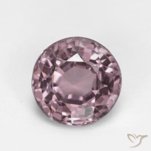 0.61ct 天然 ピンクがかったパープル スピネル, ラウンド, VS