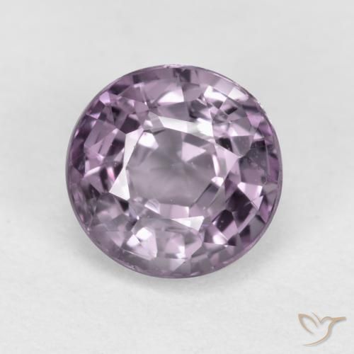 0.72ct 天然 ミディアムパープル スピネル, ラウンド, VVS-VS