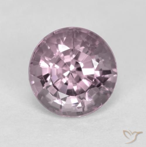 0.65ct 天然 ミディアムパープル スピネル, ラウンド, VS