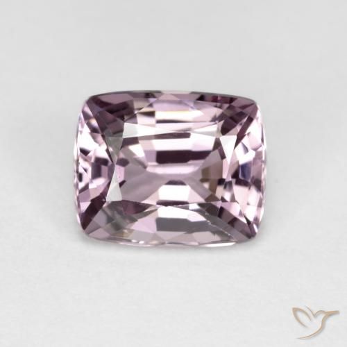 1.57ct 天然 ライトパープル スピネル, クッション, VVS-VS