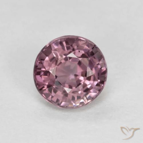 0.56ct 天然 赤みがかったパープル スピネル, ラウンド, VS