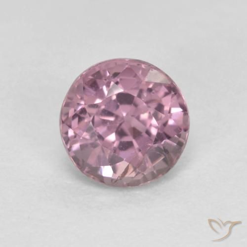 0.68ct 天然 濃いラベンダー スピネル, ラウンド, VS