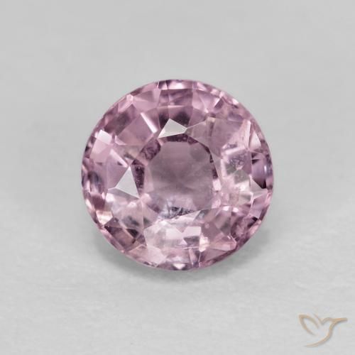 0.64ct 天然 ミディアムパープル スピネル, ラウンド, VS