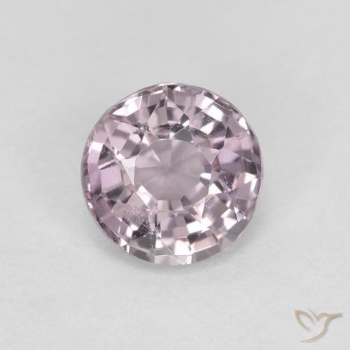 0.58ct 天然 ライトバイオレット スピネル, ラウンド, VVS-VS