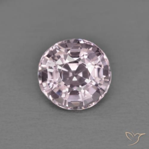 0.58ct 天然 ミディアムパープル スピネル, ラウンド, VVS-VS