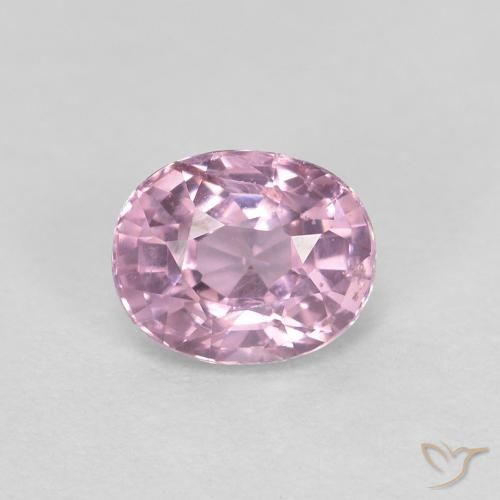 0.44ct 天然 ミディアム薄いパープル スピネル, 楕円形, VS