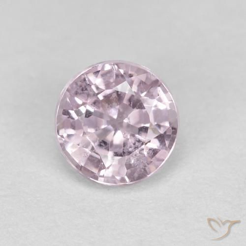 0.59ct 天然 非常に薄い紫 スピネル, ラウンド, VS