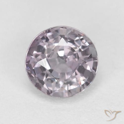 0.68ct 天然 ライトバイオレット スピネル, ラウンド, VVS-VS