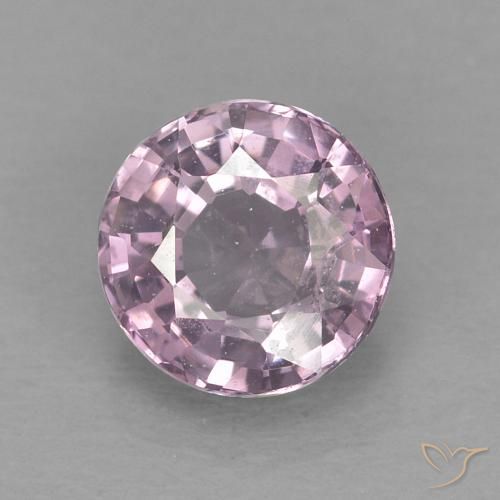 0.60ct 天然 ミディアムパープル スピネル, ラウンド, VVS-VS