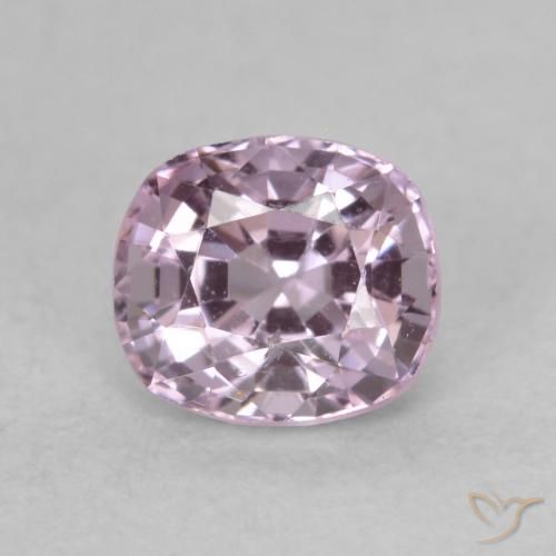 0.65ct 天然 グレーがかったバイオレット スピネル, クッション, VS