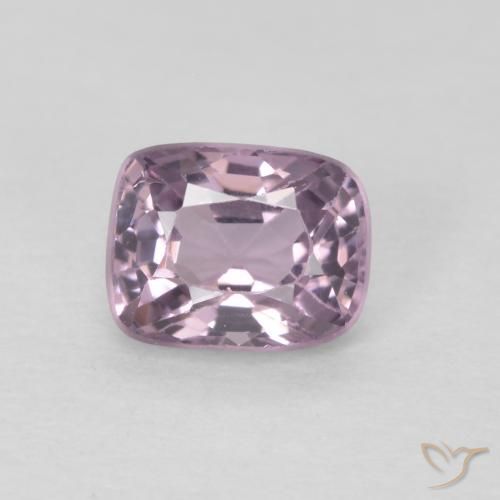 0.55ct 天然 薄いチェリーピンク スピネル, クッション, VVS-VS