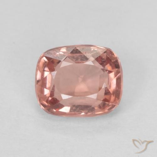 0.71ct 天然 ウォームレッド スピネル, クッション, VVS-VS
