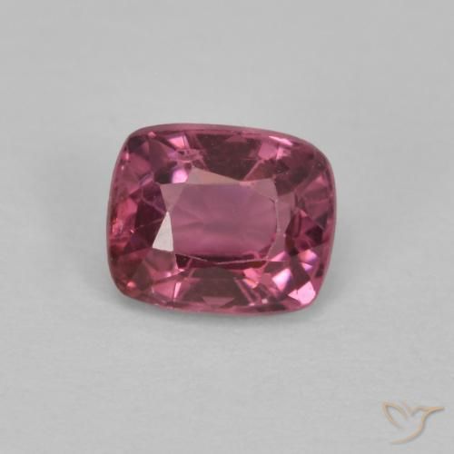 0.60ct 天然 ディープパープル スピネル, クッション, VVS-VS