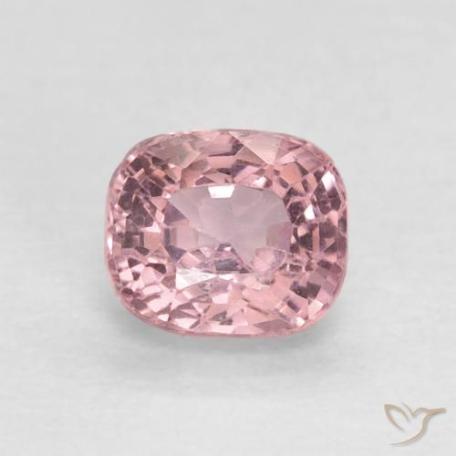 0.62ct 天然 ホットピンク スピネル, クッション, VS