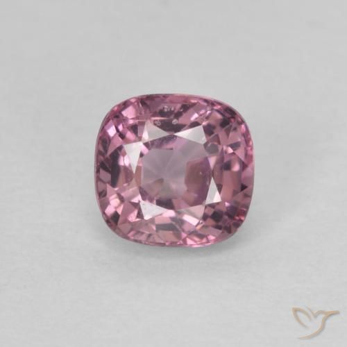 0.58ct 天然 ミディアムパープル スピネル, クッション, VVS-VS